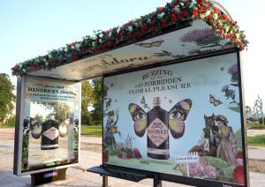 hendricks outdoor advertising bus stop ad