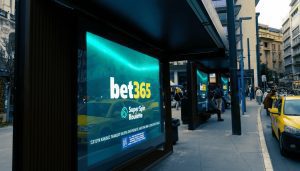 politis bet365 syntagma square outdoor advertising DOOH Greece urban digital