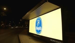 politis chiquita outdoor advertising ooh DOOH Greece urban digital screens