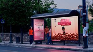 politis axe outdoor advertising ooh DOOH Greece urban digital