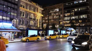 politis syntagma square outdoor advertising DOOH Greece outdoor advertising company Greece urban digital