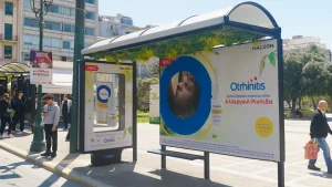 otrivin outdoor advertising ooh urban bus stop