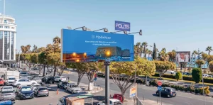 cyprus politis outdoor advertising billboard